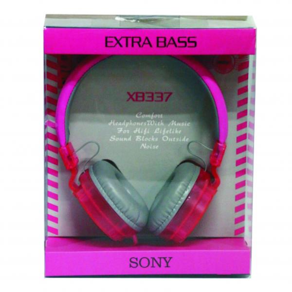 AUDIFONO ALAMBRICO DIADEMA P/SONY XB337
