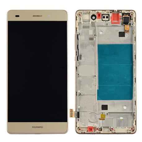 LCD P/HUAWEI P8 LITE DORADO T/ORIGINAL