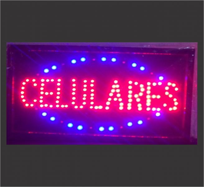 LETRERO LED CELULARES