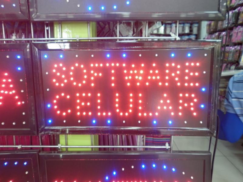 LETRERO LED SOFTWARE CELULAR