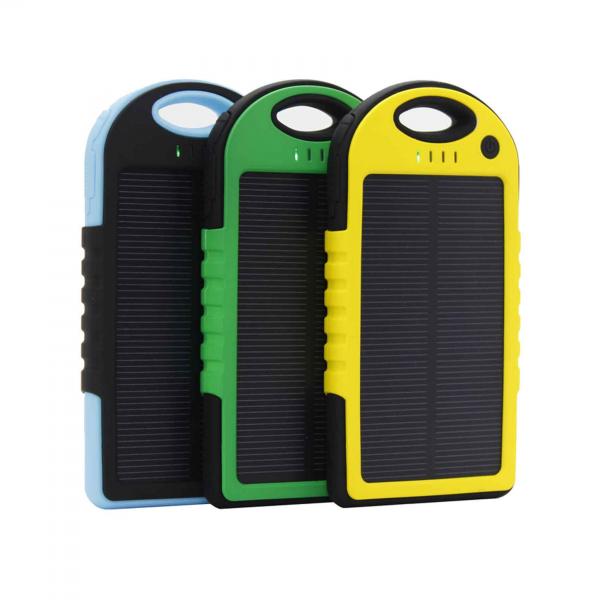POWER BANK SOLAR LED 8000mAh