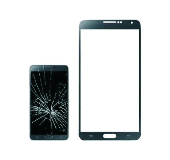 GORILA GLASS P/SAMSUNG NOTE 4 NEGRO