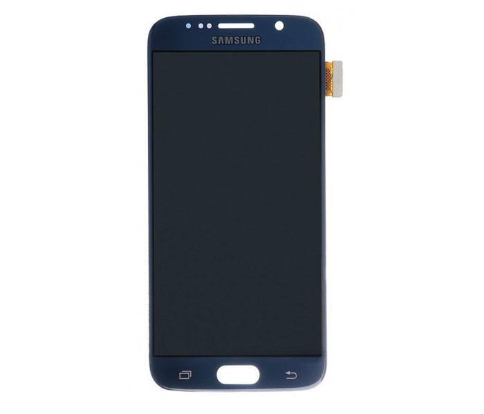 LCD P/SAMSUNG S6 AZUL T/ORIGINAL