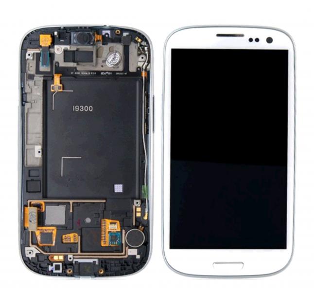 LCD P/SAMSUNG S3 BLANCA I9300 COMPLETA T/ORIGINAL