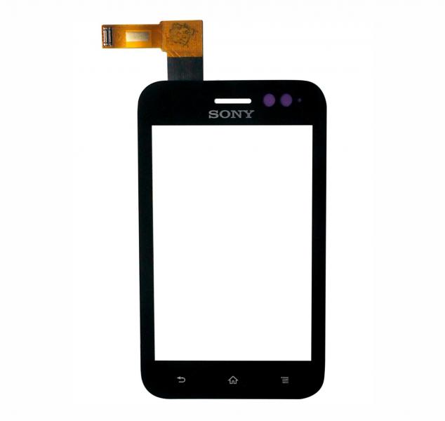 REPUESTO TACTIL P/SONY XPERIA TIPO ST21i NEGRO