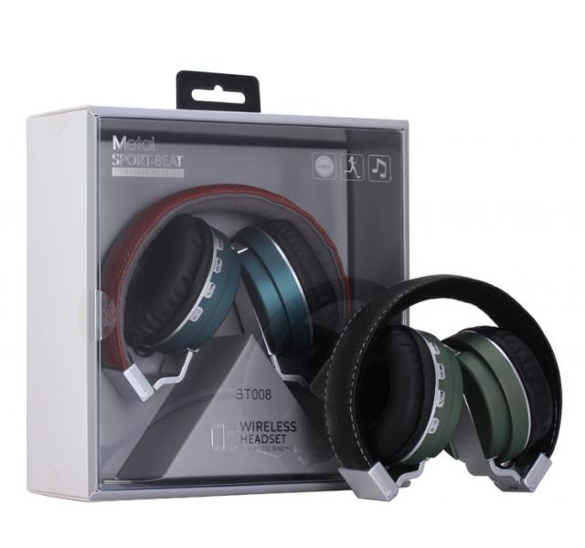 AUDIFONO DIADEMA BLUETOOTH BT008
