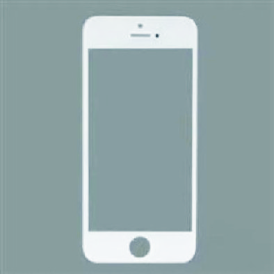 GORILA GLASS P/IPHONE 5S BLANCO
