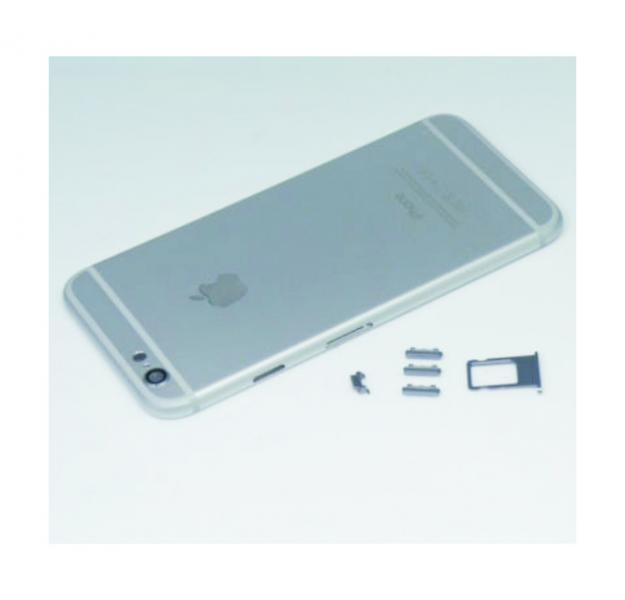TAPA P/IPHONE 6G PLATEADA