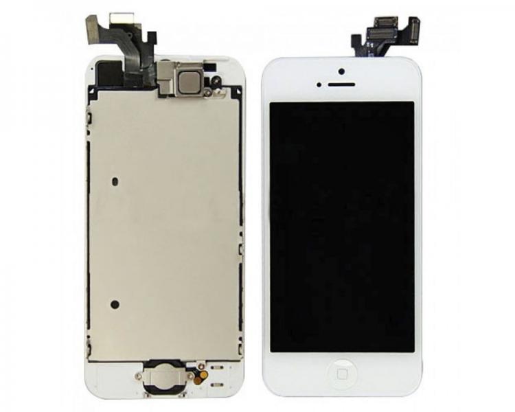 LCD P/IPHONE 5S BLANCO T/ORIGINAL