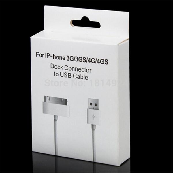 CABLE USB 4G/4S TIPO ORIGINAL