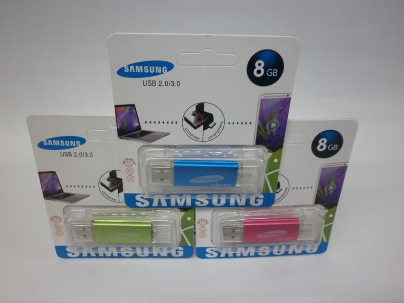 MEMORIA USB P/SAMSUNG 8G A V8 OTG