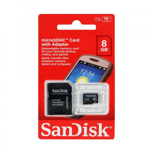 MICRO SD SANDISK  8GB