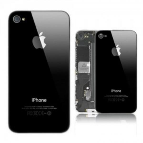 TAPA P/IPHONE 4S NEGRA