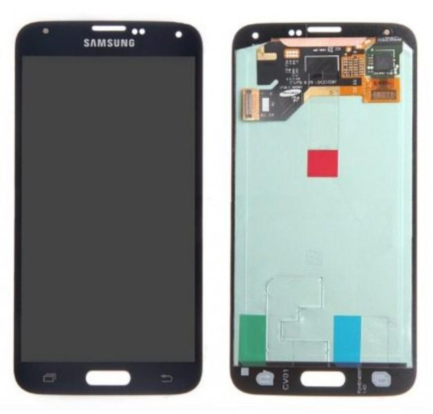 LCD P/SAMSUNG S5 AAA AZUL COMPLETA