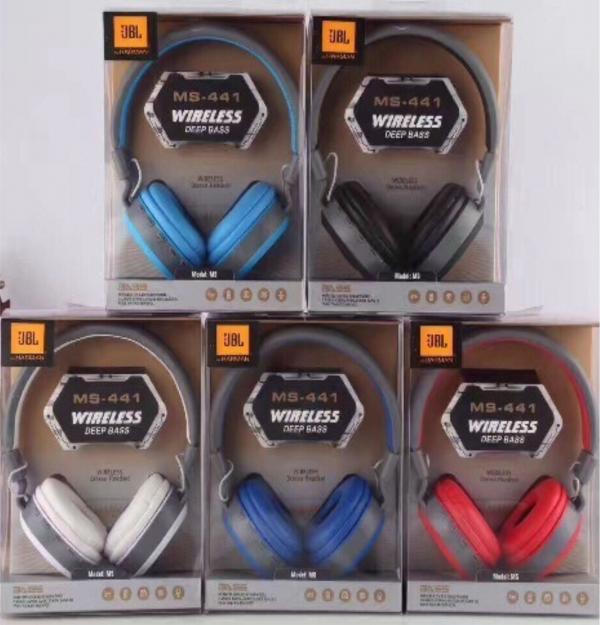 AUDIFONO DIADEMA  BLUETOOTH MS-441