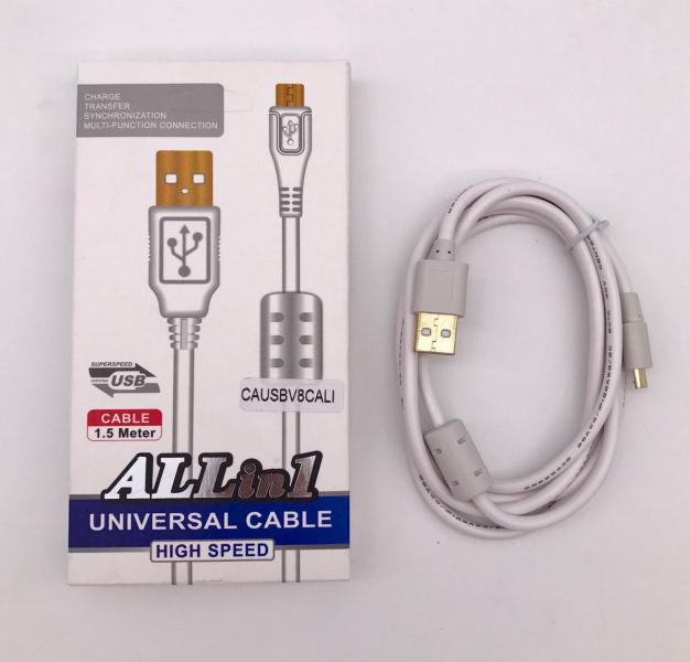CABLE USB V8 FILTRO 1.5MTS