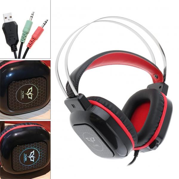 AUDIFONO ALAMBRICO DIADEMA COMPU YL961
