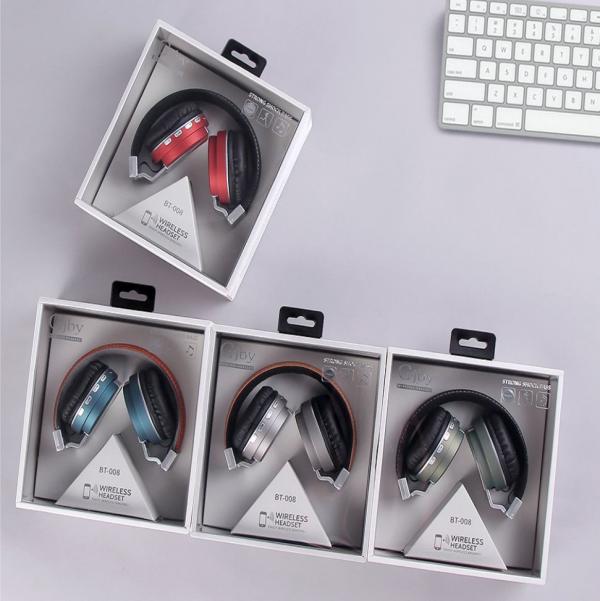 AUDIFONO DIADEMA BLUETOOTH GJ-008