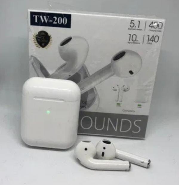 AUDIFONO BLUETOOTH TW-200 HIFI SOUNDS
