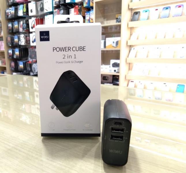 POWER BANK WIWU 2 EN 1 10000 mAh