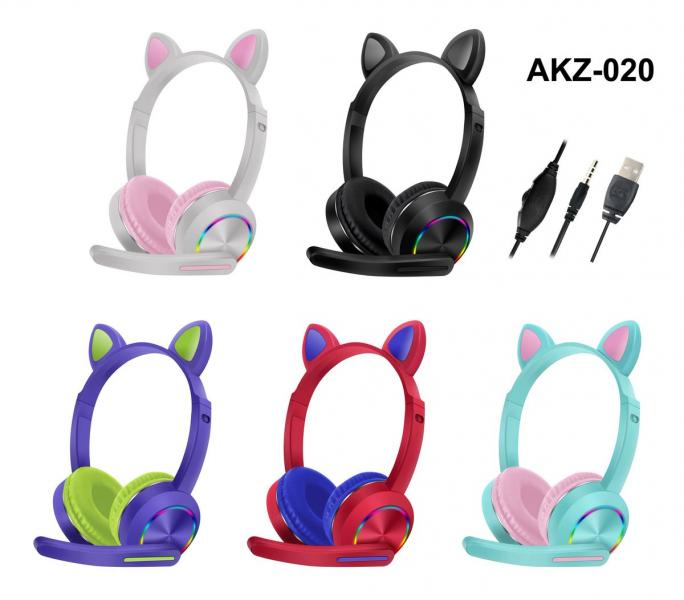 AUDIFONO DIADEMA BLUETOOTH AKZ-020