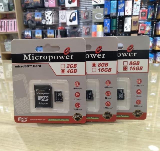 MICRO SD MICROPOWER 4GB