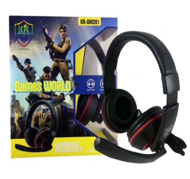 AUDIFONO ALAMBRICO DIADEMA KR-GM201