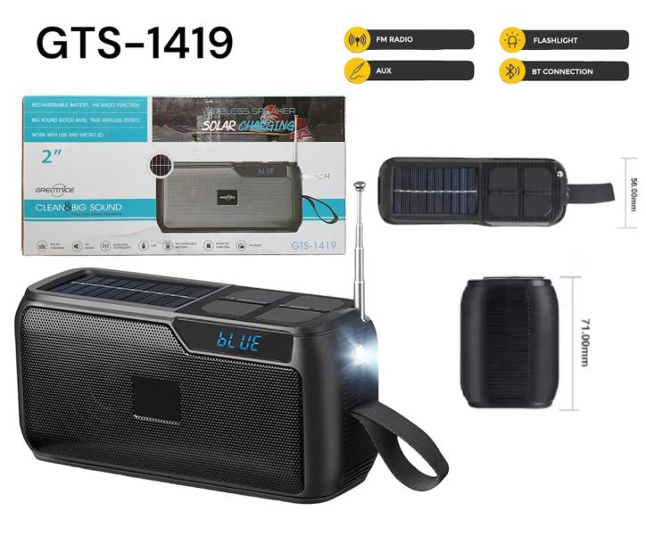 PARLANTE BLUETOOTH GTS-1419
