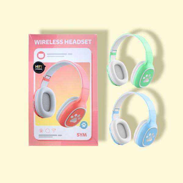 AUDIFONO BLUETOOTH DIADEMA SYM CAT