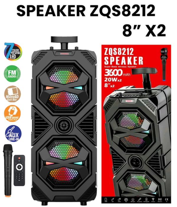 PARLANTE BLUETOOTH ZQS-8212