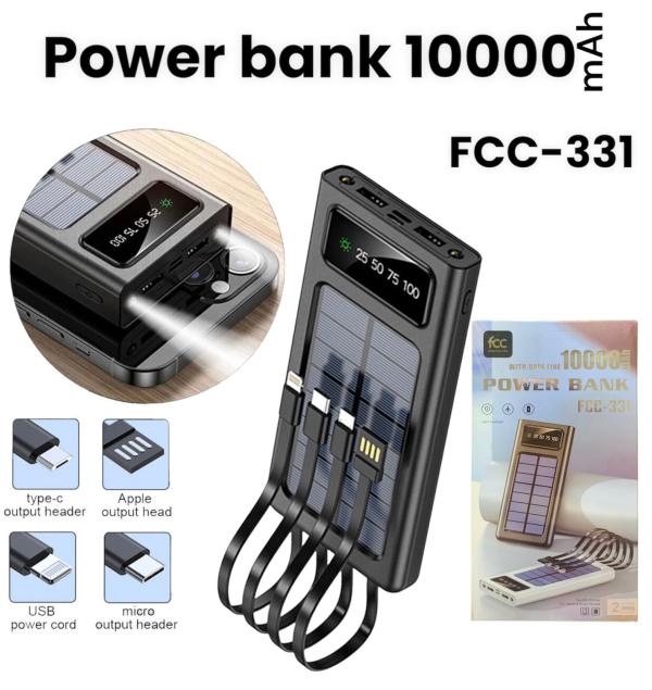 CARGADOR SOLAR FCC-331