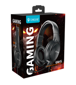 AUDIFONO ALAMBRICO GAMING CELEBRAT GM-5