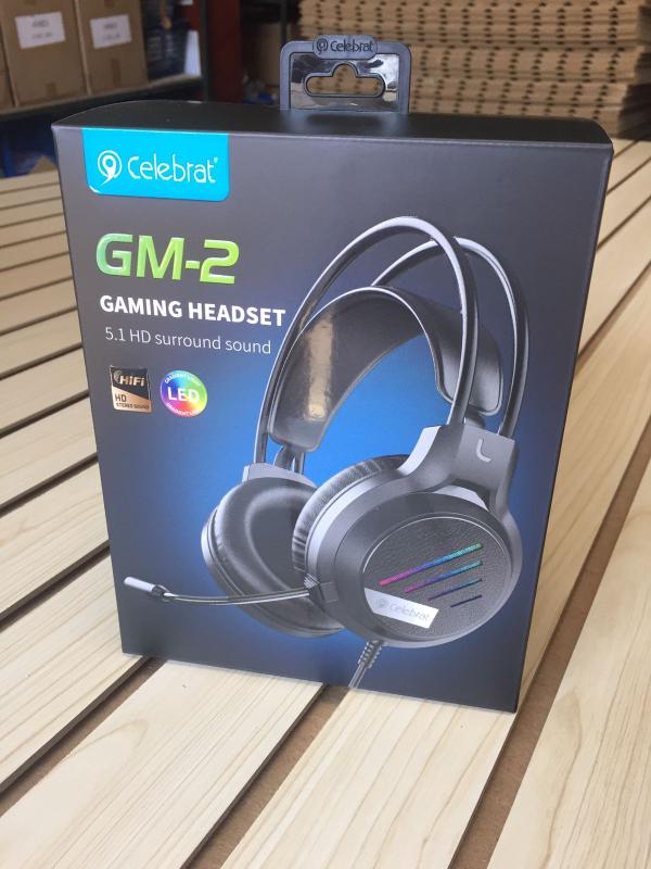 AUDIFONO ALAMBRICO GAMING CELEBRAT GM-2