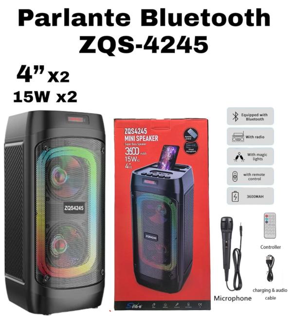 PARLANTE BLUETOOTH ZQS-4245