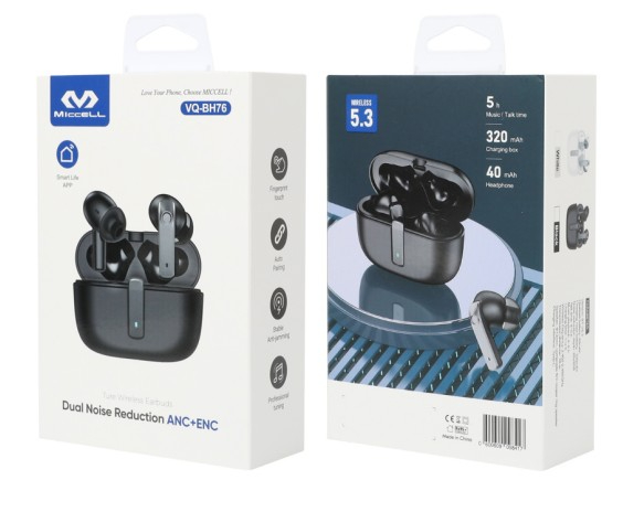 AUDIFONO BLUETOOTH MICCELL VQ-BH76